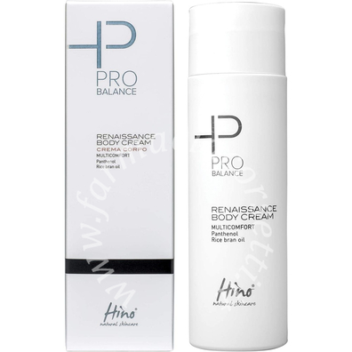 Hino Natural Skincare Pro Balance Renaissance Body Cream Crema Corpo 200 ml